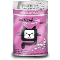 Bazyl Ag+ - litière Compacte - 20 l