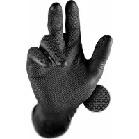 Grippaz Gants en nitrile , 50 pièces