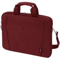 Dicota Slim Case BASE - Sacoche pour ordinateur portable - 13" - 14.1" - rouge