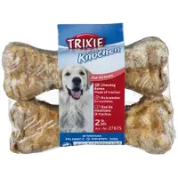 Trixie Friandise à base d'os de bœuf séchés 10 cm 2 pièces 35 g