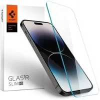 Spigen Glas.TR Slim (1 pcs, Apple iPhone 14 Pro Max), Téléphone portable : film de protection, Transparent