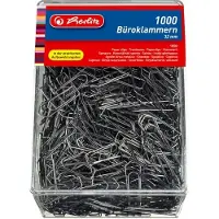 Herlitz 8859100 Métal galvanisé 1000pièces(s) Pince à papier (1000x)