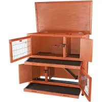 Trixie Insulation Nature Rodent Cage Marron 116 x 113 x 65 cm