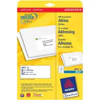 Avery Étiquettes d'adresse