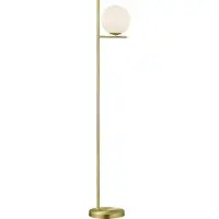 TRIO Lampadaire Pure 150cm laiton mat