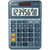 Casio Ms-80e Calculator Bleu