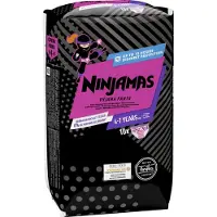 Pampers Ninjamas Couche-Culottes Night Pink, 4-7 ans, 10 unités