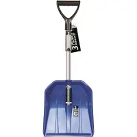 Prosperplast Pelle télescopique pour voiture Nanga – 30 x 32 x 80 cm – Bleue – Plastique – Lot de deux