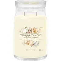 Yankee candle Soft Wool & Amber bougie parfumée 567 g