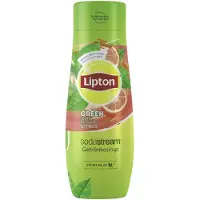 SodaStream Lipton Sirop pour boissons Softdrink Ice Tea Green Citrus 440ml (1 paquet)