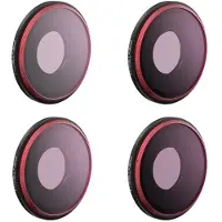 PGYtech Nd-pl Set Osmo Action 3 Action Camera Filter Noir