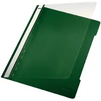 Leitz Chemise à lamelles 4191 , format A4, PVC, 25 p., vert