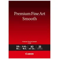 Canon Papier Fa-sm 2 Premium Fineart A3 310g 25 Unités