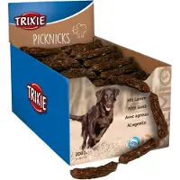 Trixie Premio Lamb Picknicks Snacks 200 Units Marron