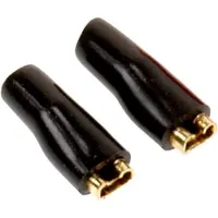 ACV Connecteurs 2,8 mm noir 50 pieces