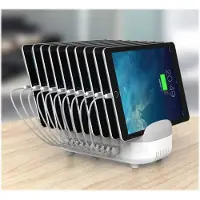 Compulocks Station de charge 120 Watt 2.4 A 10 connecteurs de sortie (USB) Asie, Moyen-Orient, Europe