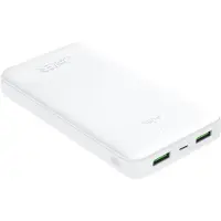 Puro Power Bank (20000 mAh, 10.50 W, 74 Wh), Chargeur de secours, Blanc