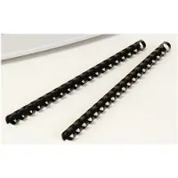 Fellowes Comb en plastique, Relieuse : accessoires, Noir