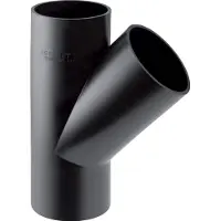 Geberit PE tee, diagonal 45ST.D50