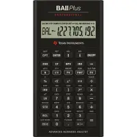 Texas Instruments Ba Ii Plus Professional Iibapro/fc/3e12/a Calculator Clair