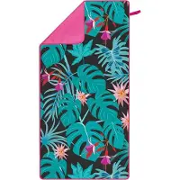 Nils Camp Serviette en microfibre NCR14 Leaves