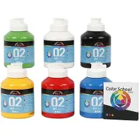 Creativ Light A-color Matt Acrylic Paint 500ml 6 Units