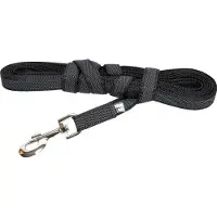 JULIUS K-9 Rubberized Dog Leash 20 Mm Noir 20 mm x 5 m
