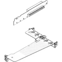 Lenovo ThinkSystem V3 1U x16/x16 PCIe G4 Riser1