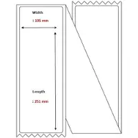 Capture Étiquette d'expédition 105 x 251mm
