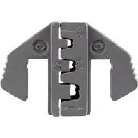 Toolcraft PLE-0C Inserts à sertir Fiches plates Plage de sertissage : 0,5 à 6 mm² Passe