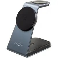 FIXED | MagPowerstation ALU stand with wireless charging 3 in 1 | FIXMPOS-AL-GR