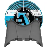 Cellfast Jeu Tuyau Smart Pro Ats Tuyau Anti-torsion Complet Avec Support Mural -