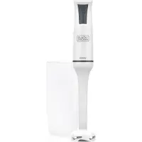 Black & Decker Mixeur plongeant BXHB600E 600W Blanc
