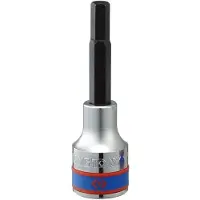 King Tony Douille tournevis 6 pans 1/2" - 5 mm L. 80 mm