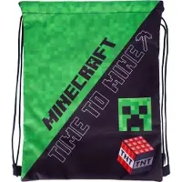Astra Sac à chaussures Minecraft Time To Mine., Vert