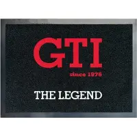Vw-collect Tapis de sol VW GTI « The Legend » noir