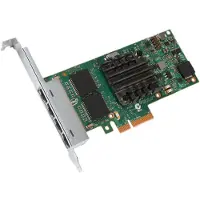 Intel I350T4G2P20 (Ethernet, Mini PCI Express, PCI Express 2.1 x4), Carte réseau, Vert