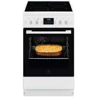 Electrolux Cuisine Vitrocéramique Avec Four Lkr540266w 4 Feux