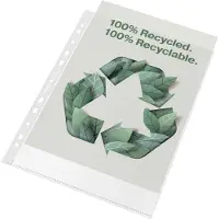 Esselte Pochette à prospectus 100% recyclée A4 (A4, 100x)