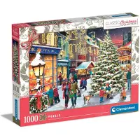 Clementoni Puzzle 1000 pièces Haute Qualité Collection Village de Noël 81503