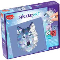 Maped Creativ Collage par numéros STICKER'ART (500 Autocollants)