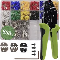 Quadrios 22T014 22T014 Jeu de pinces à sertir pour embouts de 0,25 à 6mm².