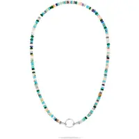 Tamaris Chaîne turquoise / vert / rose / argent