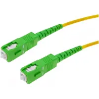 Techly ILWL D9-MA-050TY câble InfiniBand et à fibres optiques 5 m SC SC/APC Jaune
