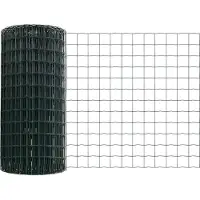 vidaXL Clôture en fil de fer soudé 25 x 0,8 m (L x H)