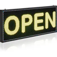 Vevor Enseigne Lumineuse LED Programmable 99x41,2 cm
