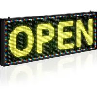 Vevor Enseigne Lumineuse LED Programmable 99x35 cm