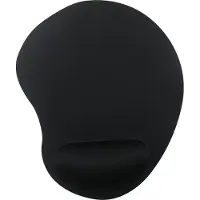 Gembird MP-ERGO-01 (S), Tapis de souris, Noir