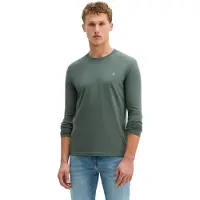 Marc O'Polo T-Shirt vert foncé / blanc