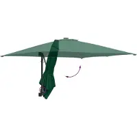 vidaXL , parasol de jardin, 248,5 x 247,5 x 160 cm, polyester et acier